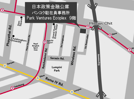 バンコク支社 店舗案内図
