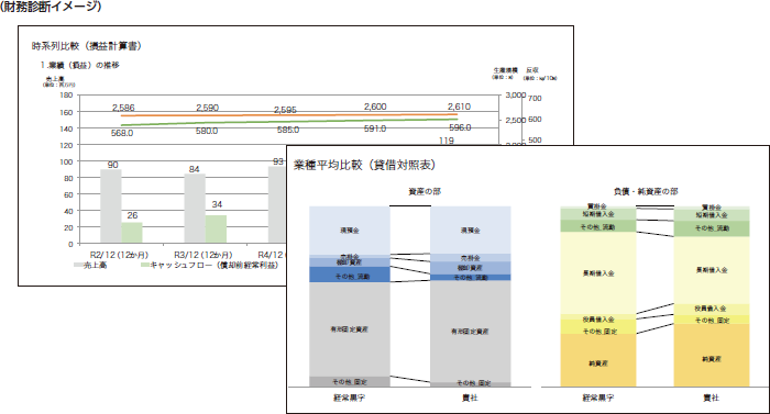 （財務診断イメージ）