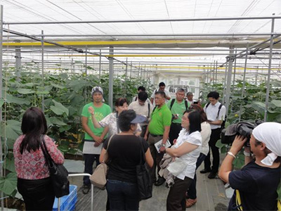 Agricultural finance directors from Thailand and the Philippines visit disaster-afflicted regions
