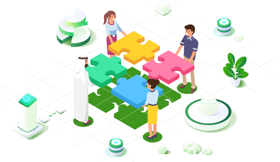 puzzle illustration