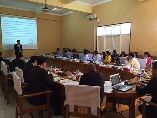 Workshop on SME Finance in Myanmar1
