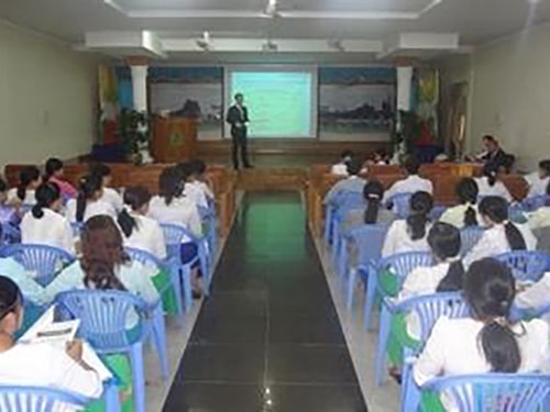 Seminar on SME finance for Myanma Economic Bank, etc.1