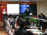 The second seminar in Vietnam.