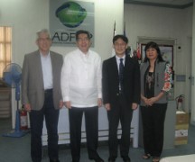 Meeting with Octavio B. Peralta(Bobby), Secretary General, ADFIA