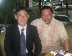 Meeting with Atty. Garcia, Managing Director, APRACA-CENTRAB