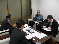 Meeting with Executive Officer from Ministry for Economy, Industry and Employment (France)1