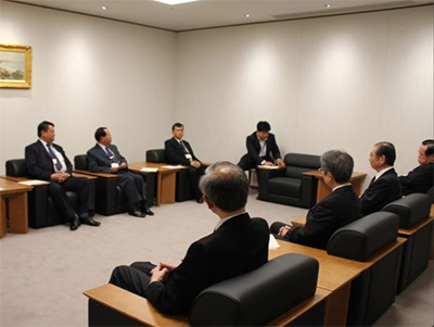 Team led by Myanmar's Minister of Cooperatives visits JFC