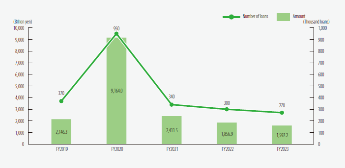 Changes in Annual Loan Operations
