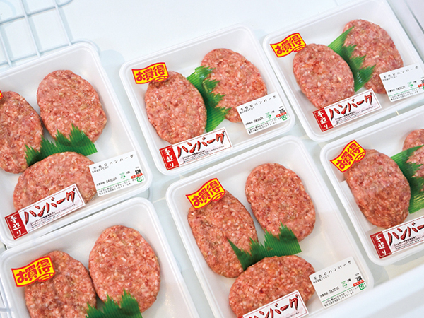 大人気の手作りハンバーグ