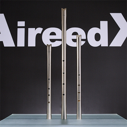 当社製品のメタル尺八「AireedX」