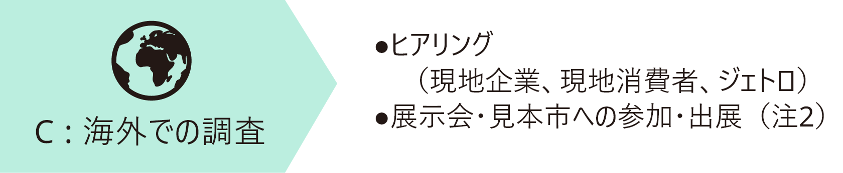 海外での調査