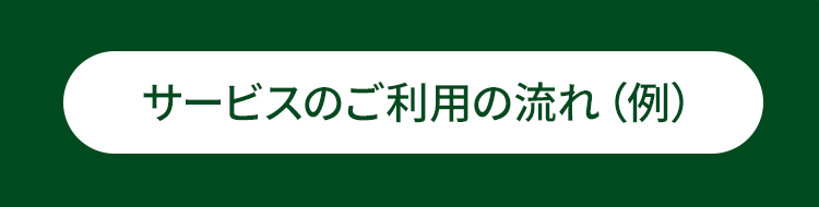 サービスのご利用の流れ