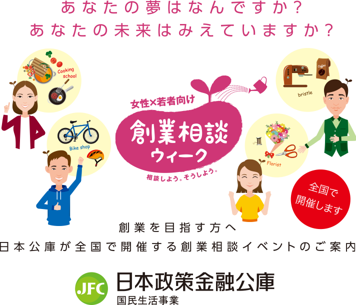 女性・若者向け　創業相談ウィーク