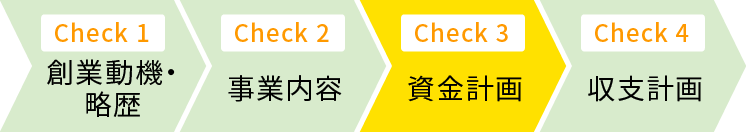 Check 3 資金計画