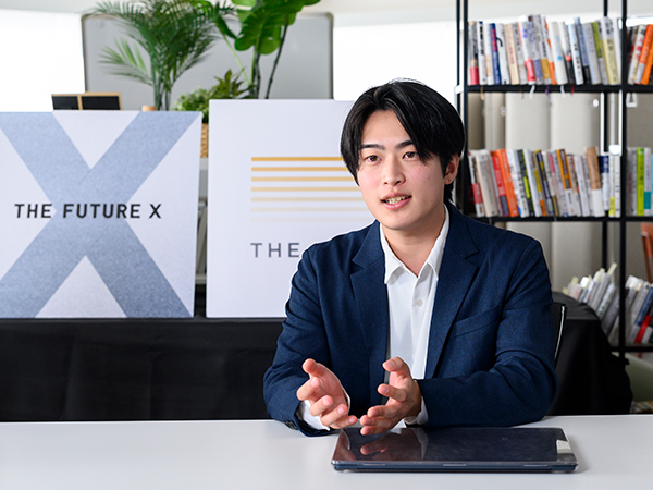 起業への思いを語る田山氏