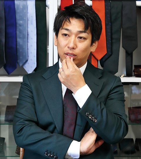 株式会社笏本縫製 代表取締役 笏本 達宏氏