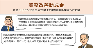 「業務改善助成金」活用のポイント