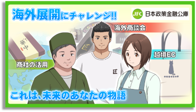 海外展開アニメーション動画